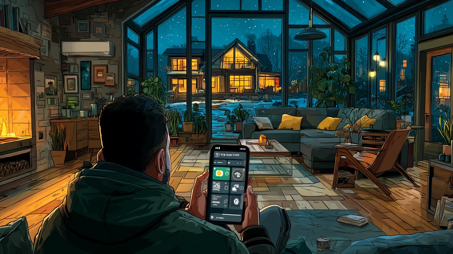 Smart property control with IoT