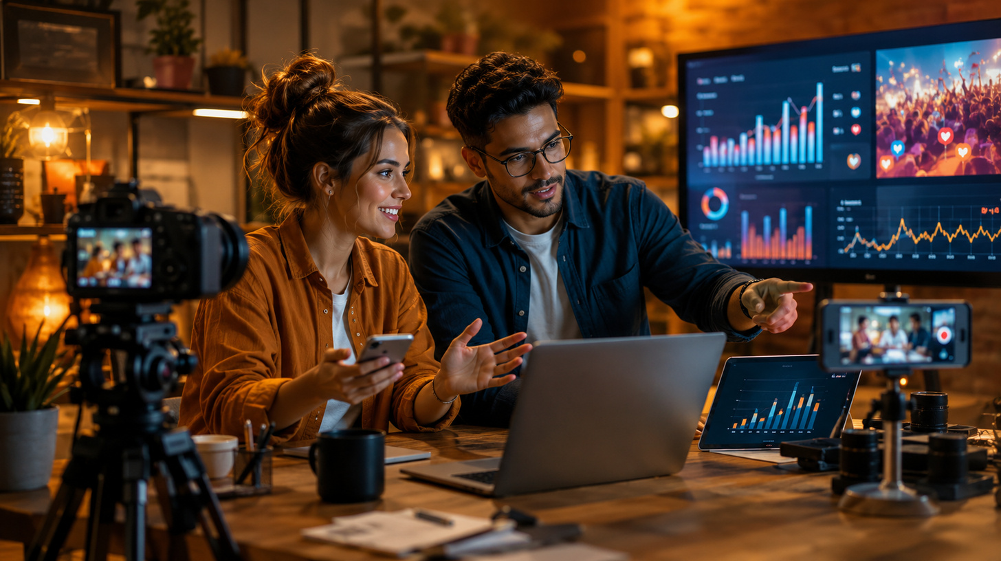 Social media growth through technology